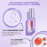 L'Oréal Paris, Eye Serum, Energising & Smoothing, Revitalift Filler 2.5% Hyaluronic Acid + Caffeine, 30 Ml