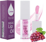 Gloristic | Magic Color Changing Lip Oil | Vitamin Rich Ultra Moisturizing | حلال | Vegan | Long-Lasting (Cherry)