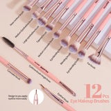 MAANGE Makeup Brushes 18 Pcs Professional Makeup Brush Set Premium Synthetic Eyeshadow Blush Foundation Make up Brushes Travel Kabuki Brushes Set