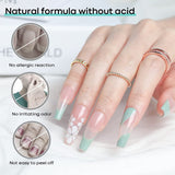 Modelones Gel Base Coat 15Ml for Gel Nail Polish Soak off Upgraded Formula Long-Lasting DIY Home and Nail Salon