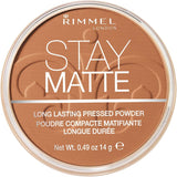 Rimmel London Stay Matte Powder 14 G, 040 Honey