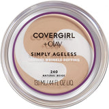 Covergirl & Olay SPF20 Simply Ageless Instant Wrinkle Defying Foundation 13.1 Ml, 250 Natural Beige