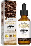 Caffeine Eye Cream under Eye Serum, Vitamin C anti Aging Wrinkle Eye Lift Essence Reduces Puffy Saggy Eyes, Dark Circles, Eye Bags, Crow Feet, Fine Lines Eye Area Treat - 1 Oz / 30 Ml