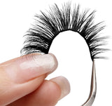 Fake Eyelashes Natural Wispy Lashes 3D Volume Faux Mink Lashes Fluffy False Lashes 16MM Cat Eye Lashes A14