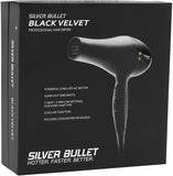 Silver Bullet Velvet 2000W Hair Dryer, Black