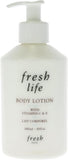 Fresh Fresh Life Body Lotion for Women 10 Oz Body Lotion