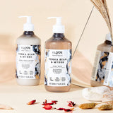 I Love Naturals Tonka Bean & Myrrh Hand & Body Lotion, Essential Oils of Patchouli & Myrrh, Crafted with Ingredients Such as Shea Butter, 100% Recycled Bottle & Vegan-Friendly - 500Ml