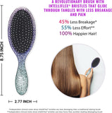 Wet Brush Original Detangler Brush, Shimmering Sky, Dreamy Dawn, All Hair Types, Ultra-Soft Intelliflex Bristles Glide through Tangles with Ease, Pain-Free Comb for Men, Women, Boys and Girls