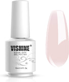 Vishine Jelly Crystal Milky Pink Gel Nail Polish 15Ml LED UV Gel Polish Soak off Transparent Clear Pink Color Varnish Nail Art #13