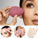 8Pcs Makeup Sponges Blender with Eyebrow Tweezer, Reusable Beauty Blender Foundation Sponge, Non-Latex, Soft Beauty Blender for Cream, Powder and Liquid (Pink Series)