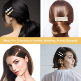 28 PCS Hair Clips for Women, [Handmade] Elegant Acrylic Resin Hair Barrettes, Marble Hairpins Fashion Hair Accessories Gifts for Ladies Girls Styling Sectioning