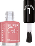 Rimmel London Super Gel Nail Polish 12 Ml, 035 Pop Princess Pink