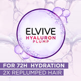 L'Oréal Paris, Hair Serum, Replumping & Reshaping, Elvive Hyaluron Plump 24/7 Replumping Serum, 150Ml