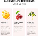 Gloristic | Waterproof | 10Pc Epic Collection | Liquid Lipstick Set | حلال | Vegan | Non-Stick | Vitamin E and Seed Oil | Matte Lipstick | Cruelty Free (10Pcs Epic Collection)