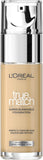 L'Oreal Paris True Match Ultra-Blendable Liquid Foundation with Hyaluronic Acid 2.5W Macadamia