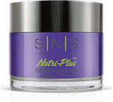 SNS Gelous #308 Nail Dipping Powder, Violet Flame, 28 G