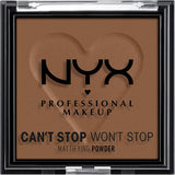 NYX Professional Makeup Can'T Stop Won'T Stop Mattifying Powder Bright Deep