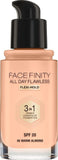 Max Factor Facefinity All Day Flawless 3 in 1 Liquid Foundation 30 Ml, 45 Warm Almond