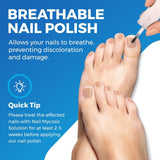 Fungal Nail Treatment with Shoe and Sock Spray with Nail Polish Nude