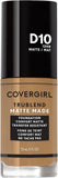 Covergirl Trublend Matte Made Liquid Foundation 1 Count 4 D10 Golden Caramel