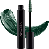 VERONNI Waterproof Mascara，Curlingthick Lengthening Eyelash Mascara，Lifts and Extends Lash Length, Clump Resistant, Non-Smudge Eyelash Colorful Extension Curl Mascara Makeup (Black)