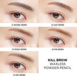 CLIO Kill Brow Waxless Powder Pencil, 1 Count