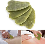 Natural Quartz Stone Massage Tool Gua Sha Board for Guasha Facial Face Neck Body Care and Skin Care