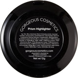 Gorgeous Cosmetics Pressed Shimmer Powder, Prism, 12G