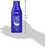 NIVEA Rich Nourishing Body Lotion (250Ml), 48Hr Replenishing Body Moisturiser, Intensive Moisturising Cream with Almond Oil, Creamy Hydrating Formula for Dry to Very Dry Skin