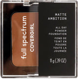 Covergirl Full Spectrum Matte Ambition All Day Powder Foundation - FS430 - Deep Cool 3 for Women 0.39 Oz Powder