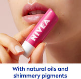 NIVEA Lip Care Watermelon Shine Lip Balm 4.8G, 1 Count