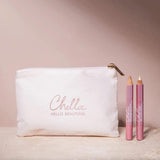 Chella Glow-On-The-Go Highlighter Makeup Pencil Kit, Set of 2 Shimmer Highlighter Makeup Pencils