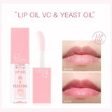 Hydrating Lip Oil, Fruit Extract Lip Oil Tinted for Dry Lip and Lip Care, Shiny and Moisturizing Transparent Lip Oil Gloss (Avocado) (Avocado)