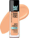 Maybelline Fit Me Matte and Poreless Mattifying Liquid Foundation - Classic Beige 245