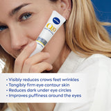 NIVEA Q10 Power Anti-Wrinkle + Firming Eye Cream (15Ml), anti Aging Eye Cream with Q10 and Creatine, anti Age Eye Care, Effective Eye Cream for Dark Circles