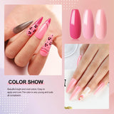 Coscelia 40 Pcs Gel Nail Polishes Kit with 36W LED U V Nail Lamp Curing Gel Polish Set with Popular Gel Nail Polish Base Top Coat Gel Nail Set DIY at Home,Nail Manicure Tools for Nail Design