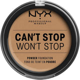 NYX Professional Makeup Can'T Stop Won'T Stop Full Coverage Powder Foundation - Natural Buff