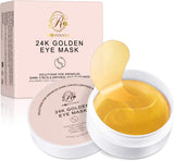 60 Pcs Juyouvip under Eye Patches, Collagen Eye Mask, Dark Circles and Wrinkles Treatment, Anti-Aging, Gel Pads for Puffiness and Bags, Immune System Support for Eyes, with Hyaluronic Acid, Deep Moisturizing