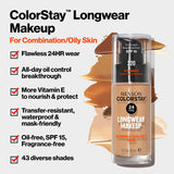 Revlon Colorstay Makeup Combination/ Oily Skin 30Ml 450 MOCHA