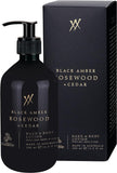 Urban Rituelle Black Amber, Rosewood and Cedar Hand and Body Lotion 500 Ml