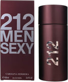 Carolina Herrera 212 Sexy Eau De Toilette Spray for Men, 100Ml (156856), 3.4 Fl. Oz.