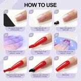 COSCELIA Gel Nail Kit 15 PCS Gel Nail Polishes 36W LED U V Nail Lamp for Nails Soak off Base Coat Top Coat Glossy Matte Top Gel Polish and Nail Manicure Tools Nail Decoration DIY Starter Kit