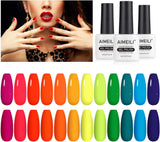 AIMEILI Gel Nail Polish Set of 12Pcs X 8Ml - Kit Set 23