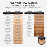 Bareminerals Barepro 16HR Skin Perfecting Powder Foundation - 40 Medium Deep Cool for Women 0.28 Oz Foundation