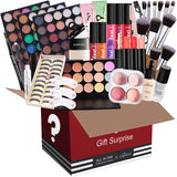 Joyeee All-In-One Makeup Gift Set Travel Makeup Kit Complete Starter Makeup Bundle Lipstick Concealer Lipgloss Blushes Powder Eyeshadow Palette Cosmetic Palette for Teen Girls & Adults #7