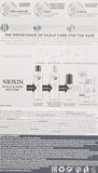 NIOXIN System 2 Trio Pack, Cleanser Shampoo + Scalp Therapy Revitalising Conditioner + Scalp and Hair Treatment (150Ml + 150Ml + 40Ml), for Natural Hair with Progressed Thinning