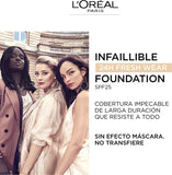 L'Oréal Paris Infallible 32HR Freshwear Foundation with SPF25 and Vitamin C - 320 Toffee