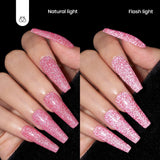 Beetles Gel Polish 1 Pcs 15Ml Original Shine Glitter Gel Nail Polish Shimmer Holographic Nail Gel Soak off UV Led Nail Lamp Diy Nail Art Design Manicure at Home