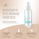 Project E Beauty Intensive Eye Repair Essence | Natural Organic Skin Care Facial anti Aging Puffiness Dark Circles Wrinkles Fine Lines Removal Treatment 50Ml 1.7Oz