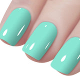 Vishine 15Ml Gel Polish Soak-Off Nail Art UV LED Nail Polish Salon Manicure Turquoise (410)